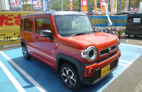 当店の試乗車　新型ハスラーを販売いたします⤴