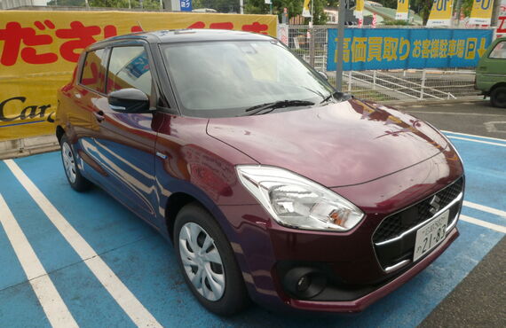 当店試乗車　新型スズキ　スイフトを販売中！